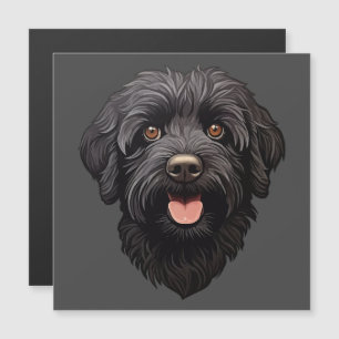 Labradoodle Zwarte Hond
