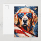 Labrador 4 juli Onafhankelijkheidsdag Briefkaart (Voorkant / Achterkant)