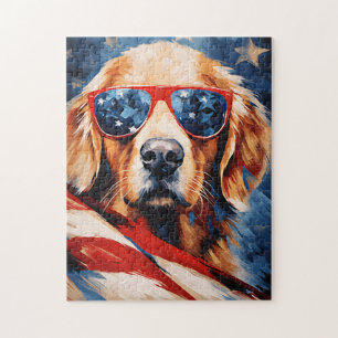 Labrador 4 juli Onafhankelijkheidsdag Legpuzzel