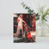 Labrador 4 (zwart) - De colade Briefkaart (Staand voorkant)