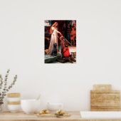 Labrador 4 (zwart) - De colade Poster (Keuken)