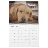Labrador Aangepaste Jaar Kalender (Mar 2027)