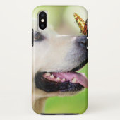 Labrador And Butterfly Throw Pillow Case-Mate iPhone Case (Achterkant)