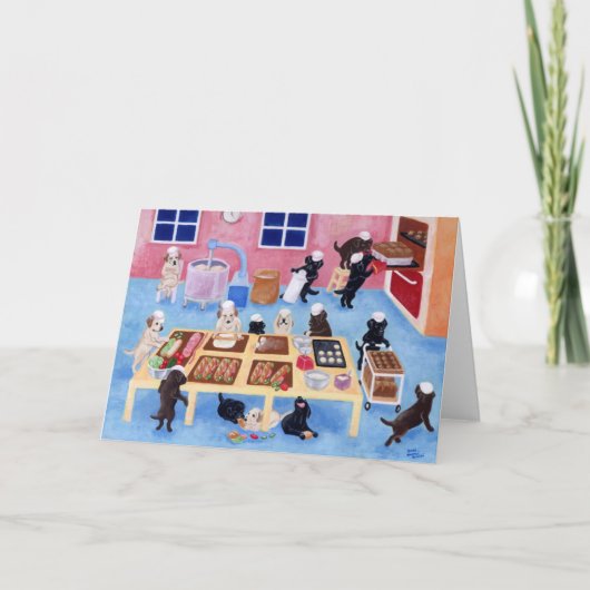 Labrador Bakery Kaart (Voorkant)