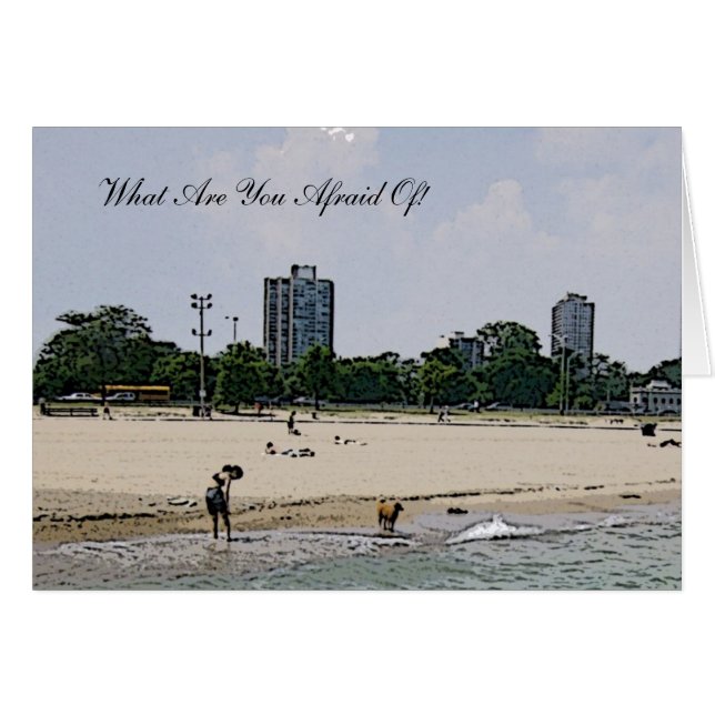 Labrador bij het meer (Voorkant Horizontaal)