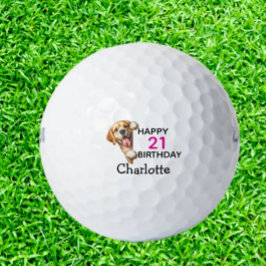 Labrador Birthday   Golfballen