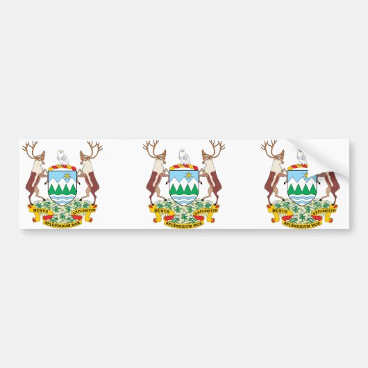 labrador, Canada Bumpersticker (Voorkant)