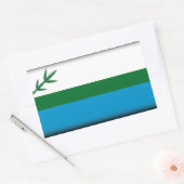 Labrador (Canada)-vlag Rechthoekige Sticker (Envelop)