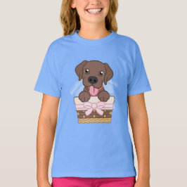 Labrador Chocolate Puppy T-shirt