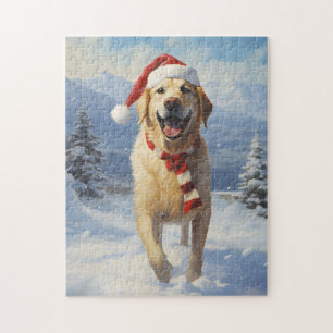 Labrador Christmas Legpuzzel