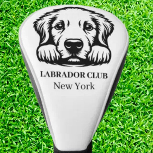 Labrador Custom Club Thema Golfheadcover