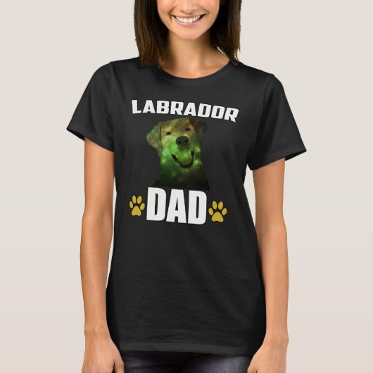 Labrador Dad 87 T-shirt (Voorkant)