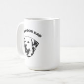 Labrador Dad Coffee Mug (Devant gauche)