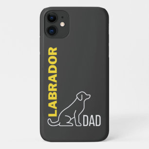 Labrador Dad, Dog Dad Gift, Labrador Retriever Dog iPhone 11 Hoesje