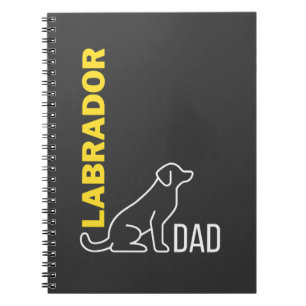 Labrador Dad, Dog Dad Gift, Labrador Retriever Dog Notitieboek