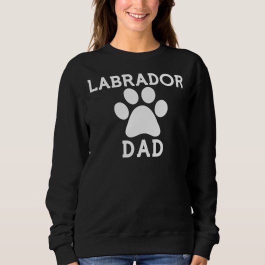 Labrador Dad Paw Trui (Voorkant)