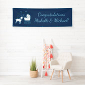Labrador Dog Baby shower Blue Boy Lab Spandoek (Insitu)