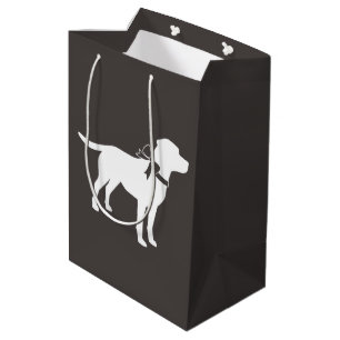 Labrador Dog Baby shower Lab Gray Gender Neutral Medium Cadeauzakje
