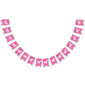 Labrador Dog Baby shower Pink Girl Lab Vlaggetjes (Alle)