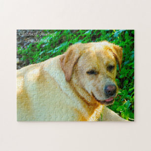 Labrador Dog. Legpuzzel