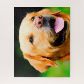 Labrador Dog. Legpuzzel (Verticaal)