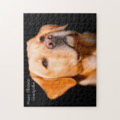 Labrador Dog. Legpuzzel (Verticaal)