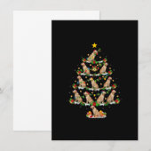 Labrador Dog Lover Xmas Lights Labrador Christmas  Kaart (Voorkant / Achterkant)