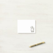 Labrador Dog Post-It Notes (Op bureau)