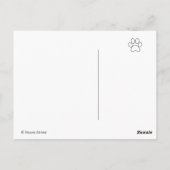 Labrador Duo kijkt naar je Bedankt Ansichtkaart Briefkaart (Achterkant)