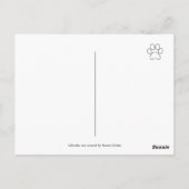 Labrador Duo Vous regarde Carte postale Merci (Dos)