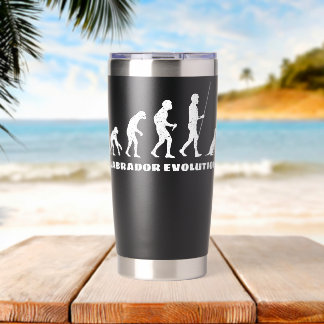 Labrador Evolutie Geïsoleerde Drinkbeker