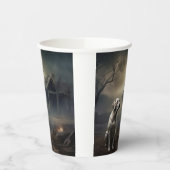 labrador halloween eng papieren bekers (Links)