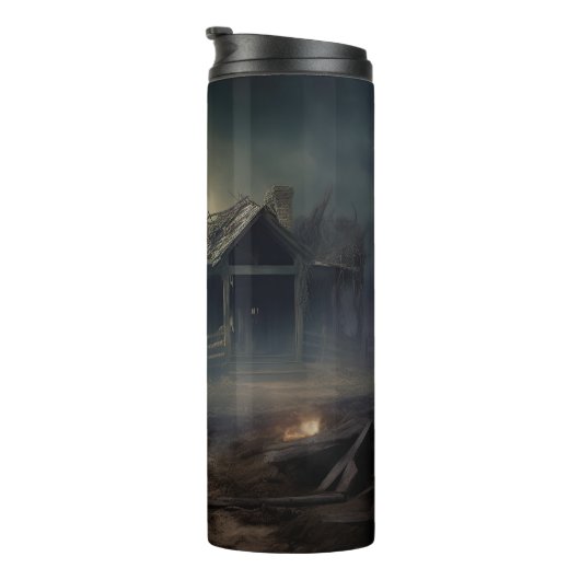 labrador halloween eng thermosbeker (Geroteerd rechts)