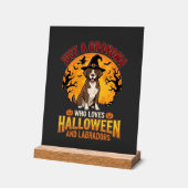 Labrador Halloween Grand-mère Conception de chien_ (Angle)