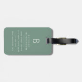 Labrador-hond Bagage Label (Achterkant horizontaal)