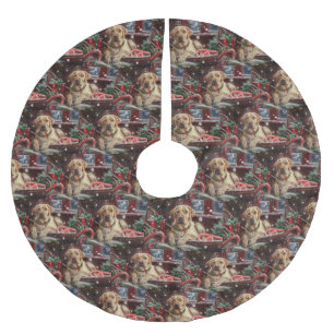 Labrador Hond Kerstfeest Kerstboom Rok