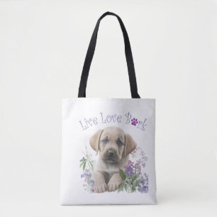 Labrador Hond Moeder Bloemstuk Draagtas