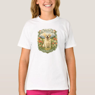 Labrador-hond-moeder-shirt | Liefde loopt naast me T-shirt