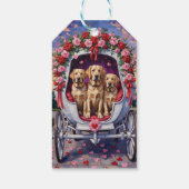 Labrador Hond Valentijnsdag  Cadeaulabel (Achterkant)
