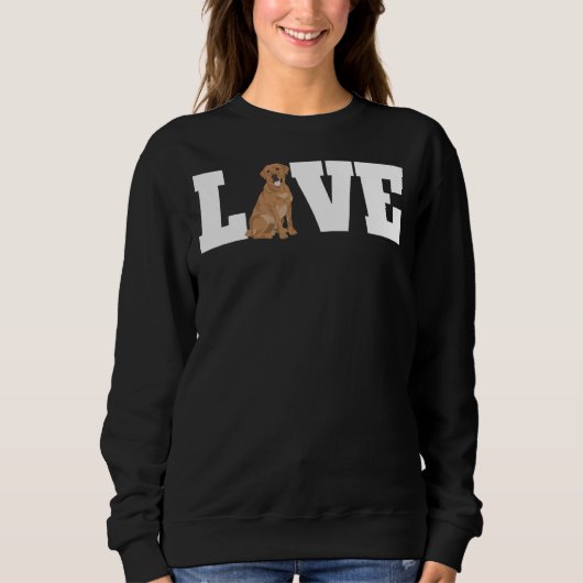 Labrador hondenliefde 245 trui (Voorkant)
