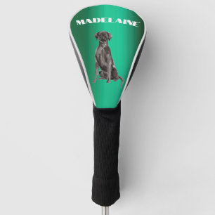 Labrador Hondenliefhebber groen persoonlijk Golfheadcover