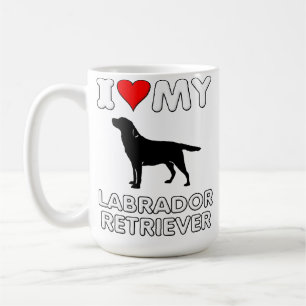 Labrador I het Hart van de Liefde Mijn Mok