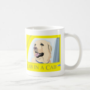 Labrador in een Cab Koffiemok