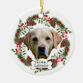 labrador keramisch ornament (Voorkant)