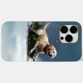Labrador Kerstmis sneeuw winter Case-Mate iPhone Case (Achterkant (horizontaal))