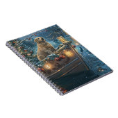 Labrador kerstvakantie notitieboek (Rechterzijde)