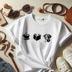 Labrador Koffieboek cadeau voor doglover T-shirt