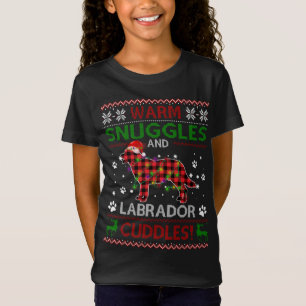 Labrador Laid Christmas Sweat de Noël Pyjama D