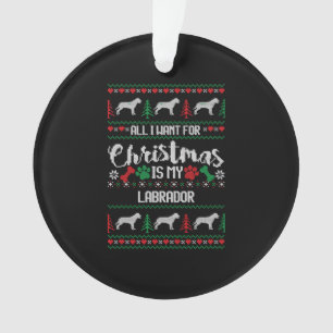 Labrador Laid Christmas Sweat Labrador Holiday S