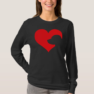 Labrador Liefde Voor Lab Retriever Eigenaren Hart  T-shirt